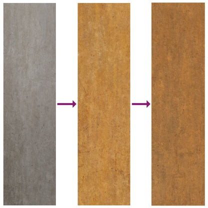 Berkfield Garden Raised Bed 770x100x36 cm Corten Steel