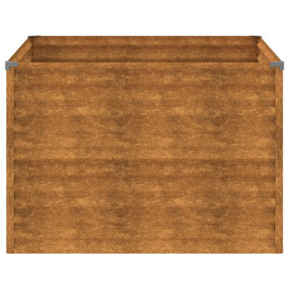 Berkfield Garden Raised Bed 100x100x69 cm Corten Steel