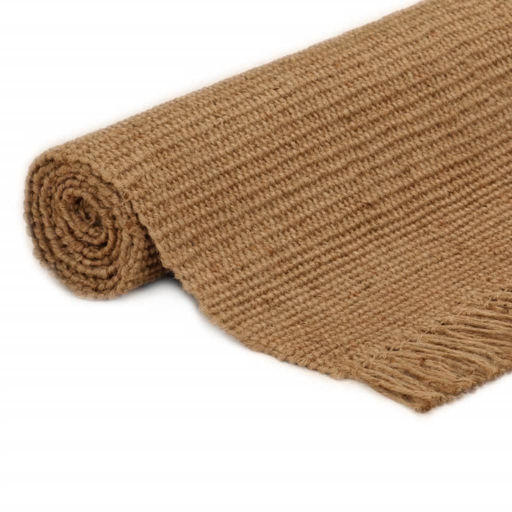 Berkfield Runner Rug with Tassels 60x300 cm Jute