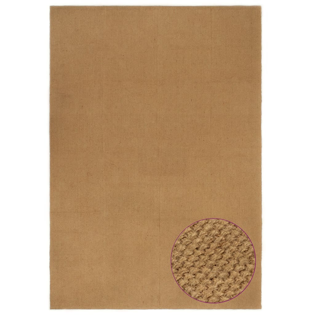 Berkfield Runner Rug 60x200 cm Jute Rectangular