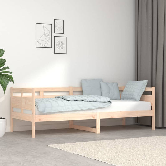 Berkfield Day Bed Solid Wood Pine 80x200 cm