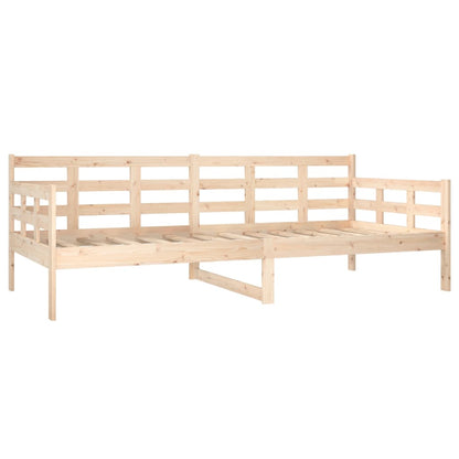 Berkfield Day Bed Solid Wood Pine 90x200 cm