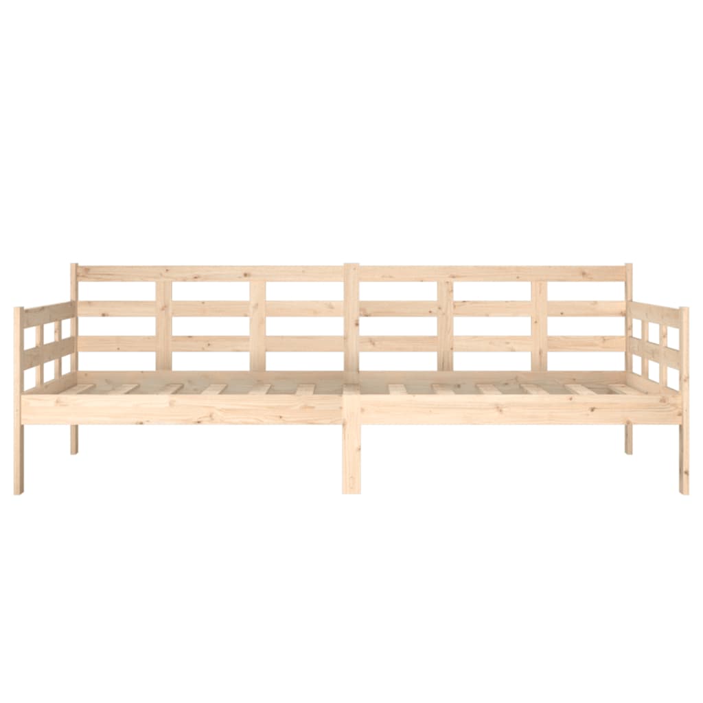 Berkfield Day Bed Solid Wood Pine 90x200 cm