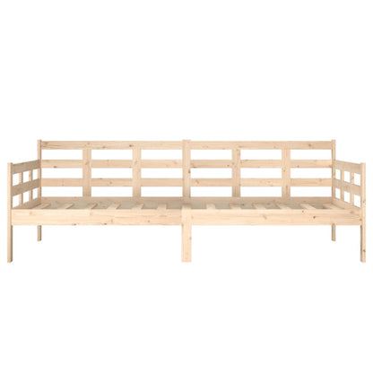Berkfield Day Bed Solid Wood Pine 90x200 cm