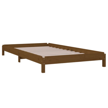 Berkfield Stack Bed Honey Brown 90x200 cm Solid Wood Pine