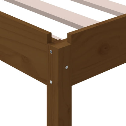 Berkfield Stack Bed Honey Brown 90x200 cm Solid Wood Pine