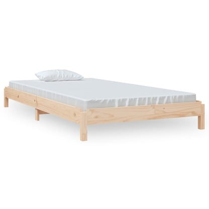 Berkfield Stack Bed 80x200 cm Solid Wood Pine