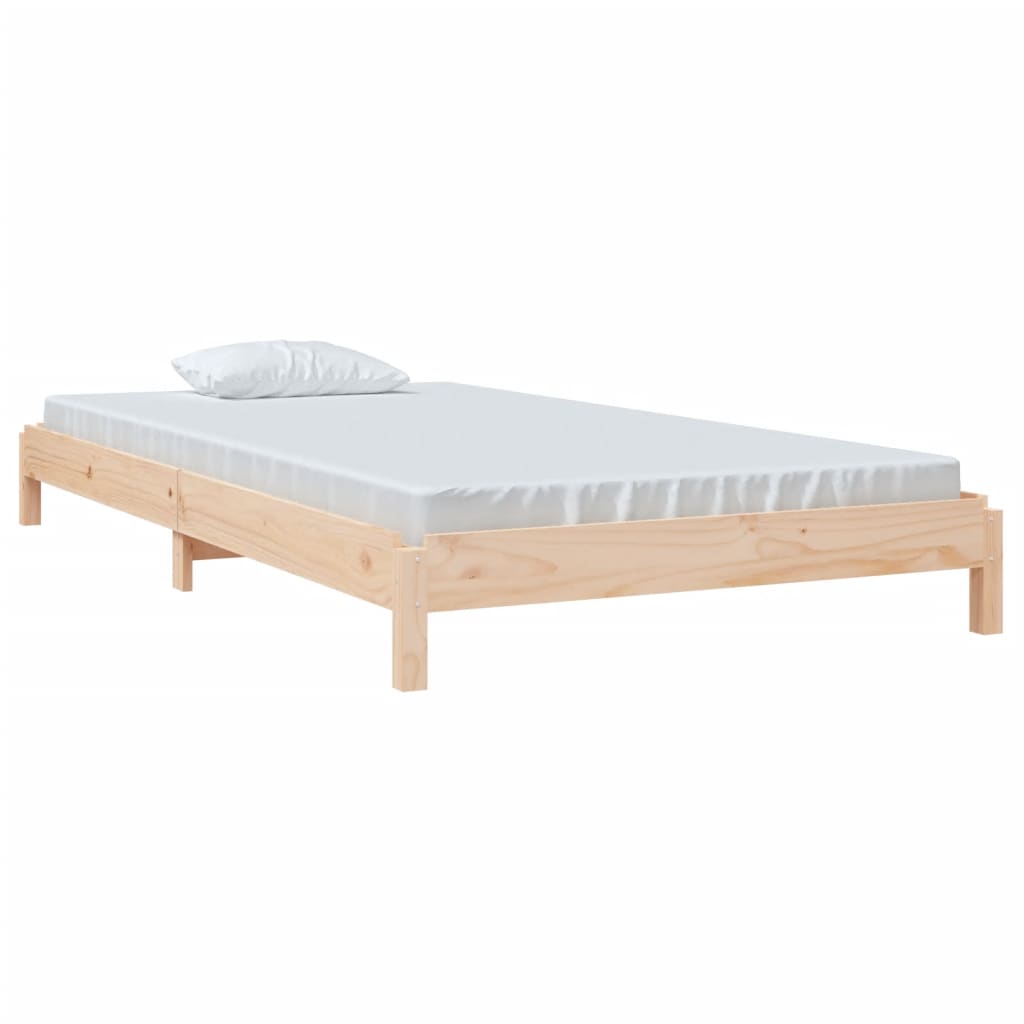 Berkfield Stack Bed 80x200 cm Solid Wood Pine