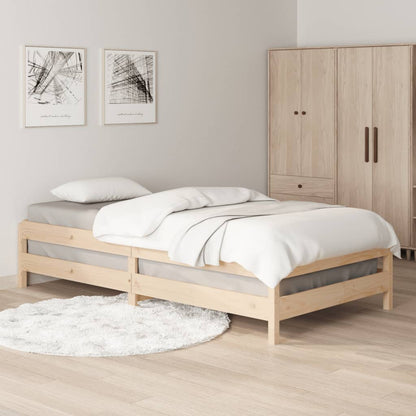 Berkfield Stack Bed 80x200 cm Solid Wood Pine