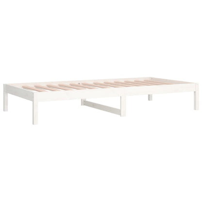 Berkfield Day Bed White 90x200 cm Solid Wood Pine