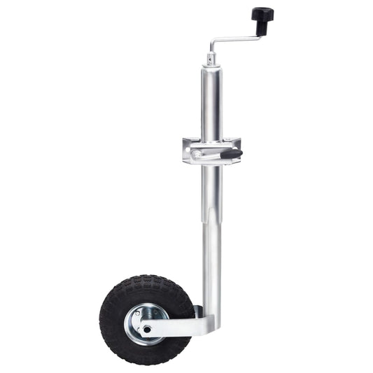 Berkfield Jockey Wheel for Trailer with Split Clamp 48 mm Galvanised Steel