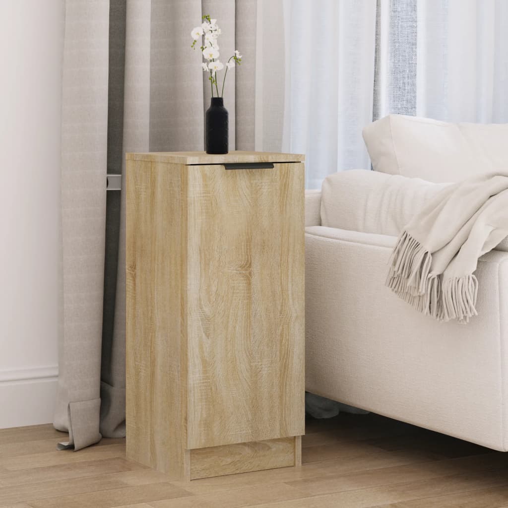 Berkfield Sideboard Sonoma Oak 30x30x70 cm Engineered Wood
