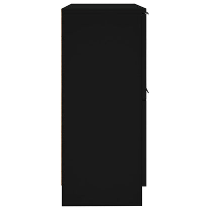 Berkfield Sideboard Black 30x30x70 cm Engineered Wood