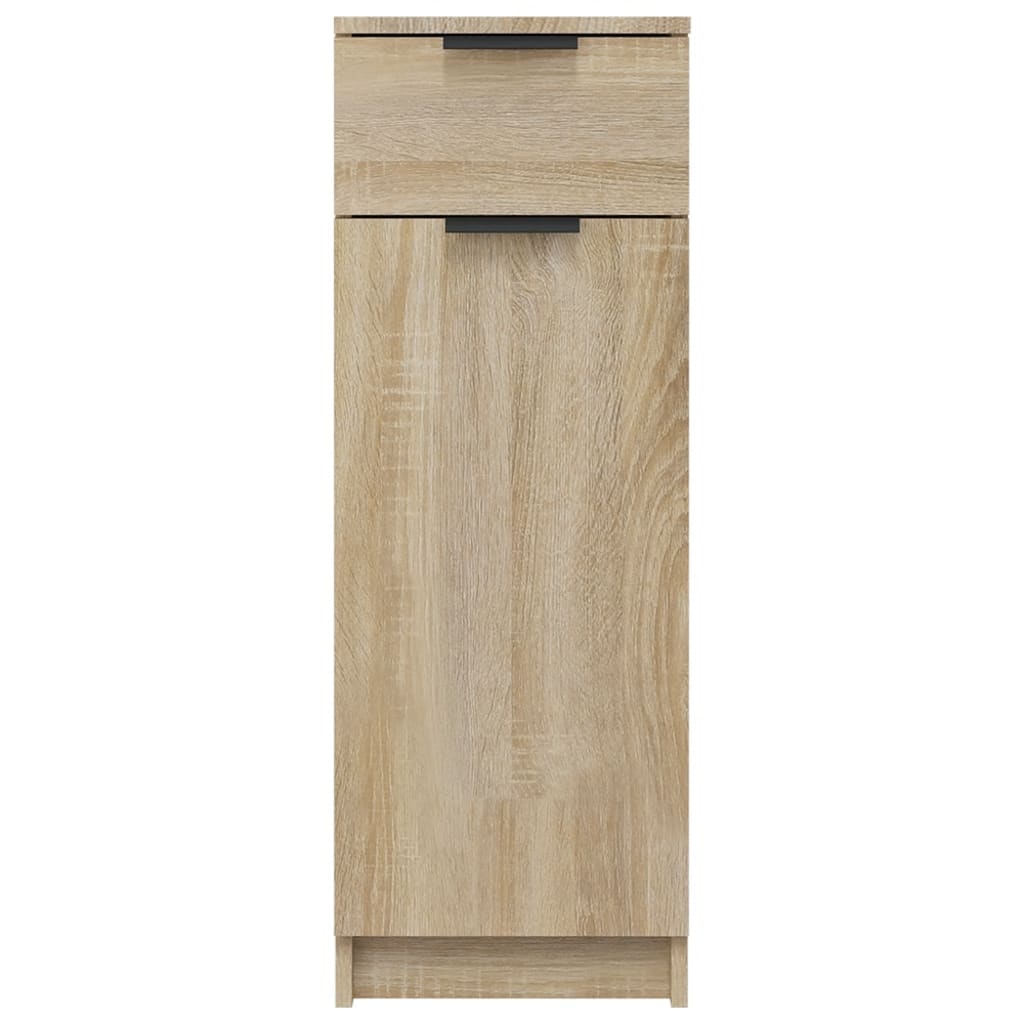 Berkfield Bathroom Cabinet Sonoma Oak 32x34x90 cm Engineered Wood