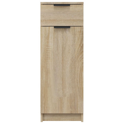 Berkfield Bathroom Cabinet Sonoma Oak 32x34x90 cm Engineered Wood