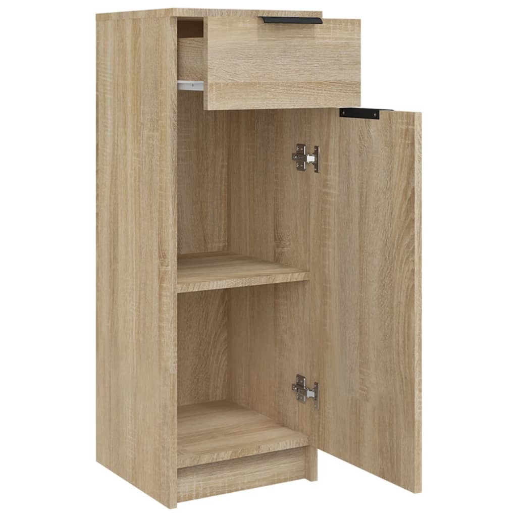 Berkfield Bathroom Cabinet Sonoma Oak 32x34x90 cm Engineered Wood