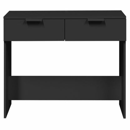 Berkfield Console Table Black 90x36x75 cm Engineered Wood