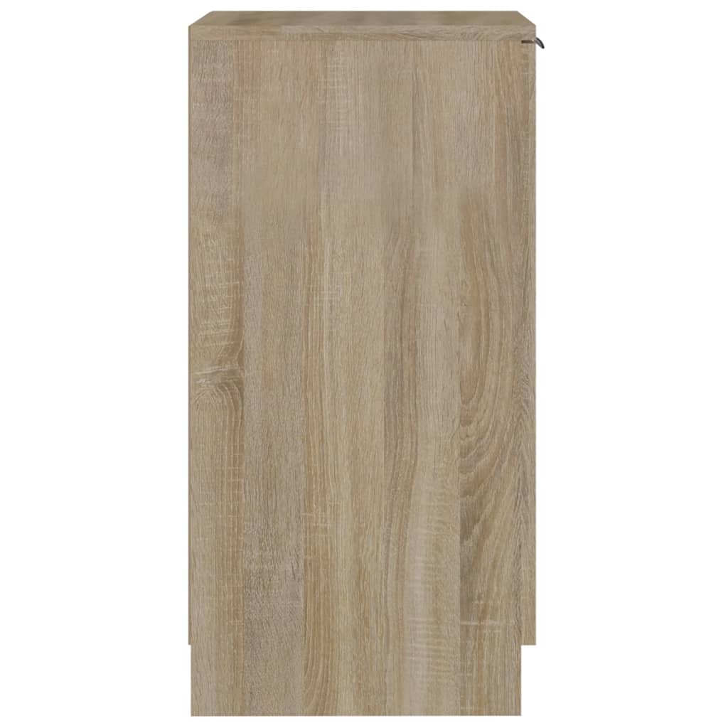 Berkfield Shoe Cabinet Sonoma Oak 30x35x70 cm Engineered Wood