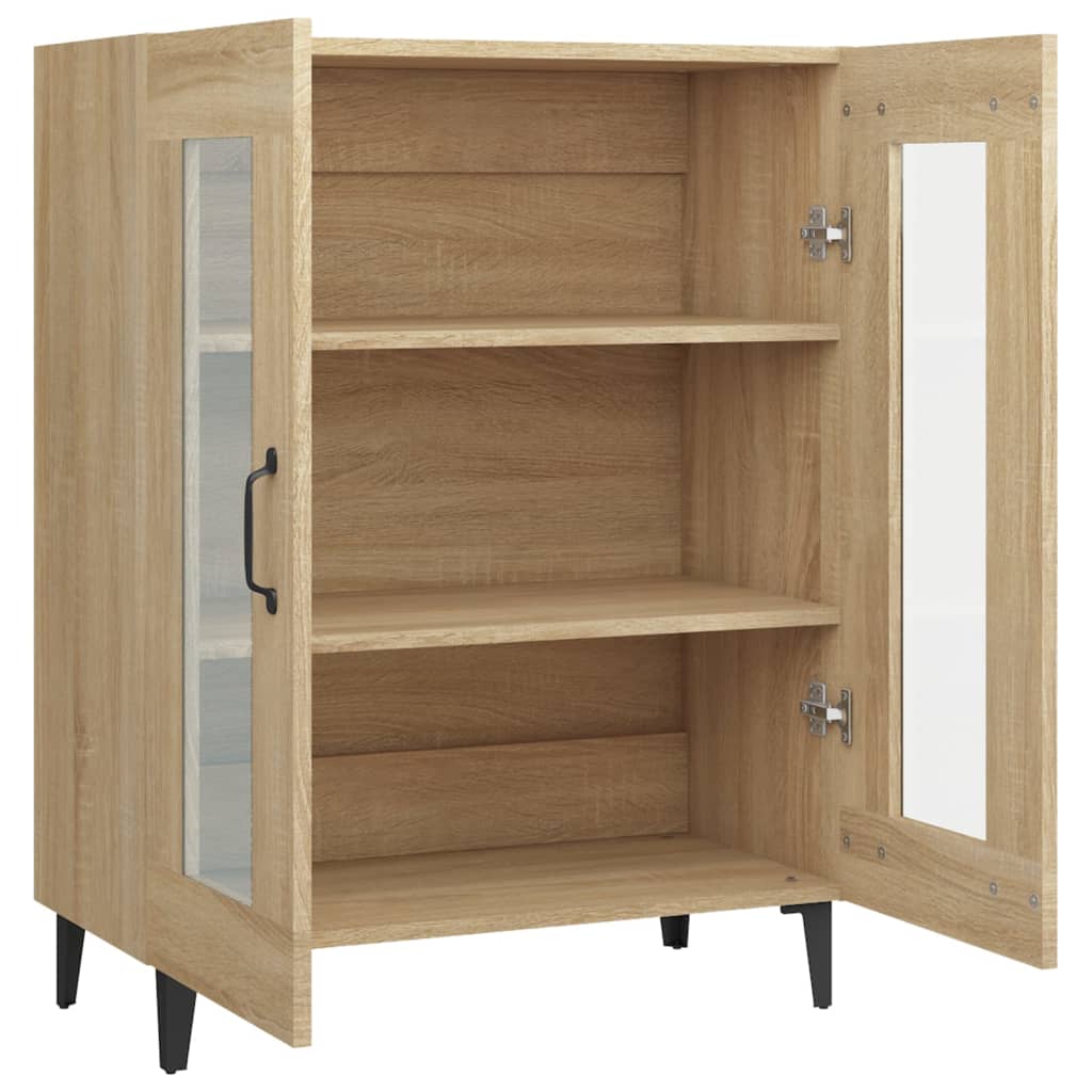 Berkfield Sideboard Sonoma Oak 69.5x34x90 cm Engineered Wood