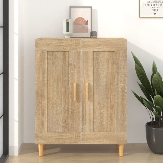 Berkfield Sideboard Sonoma Oak 69.5x34x90 cm Engineered Wood