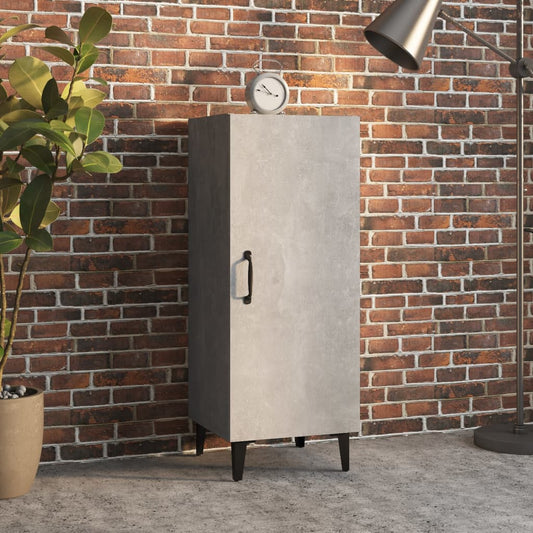 Berkfield Sideboard Concrete Grey 34.5x34x90 cm Engineered Wood