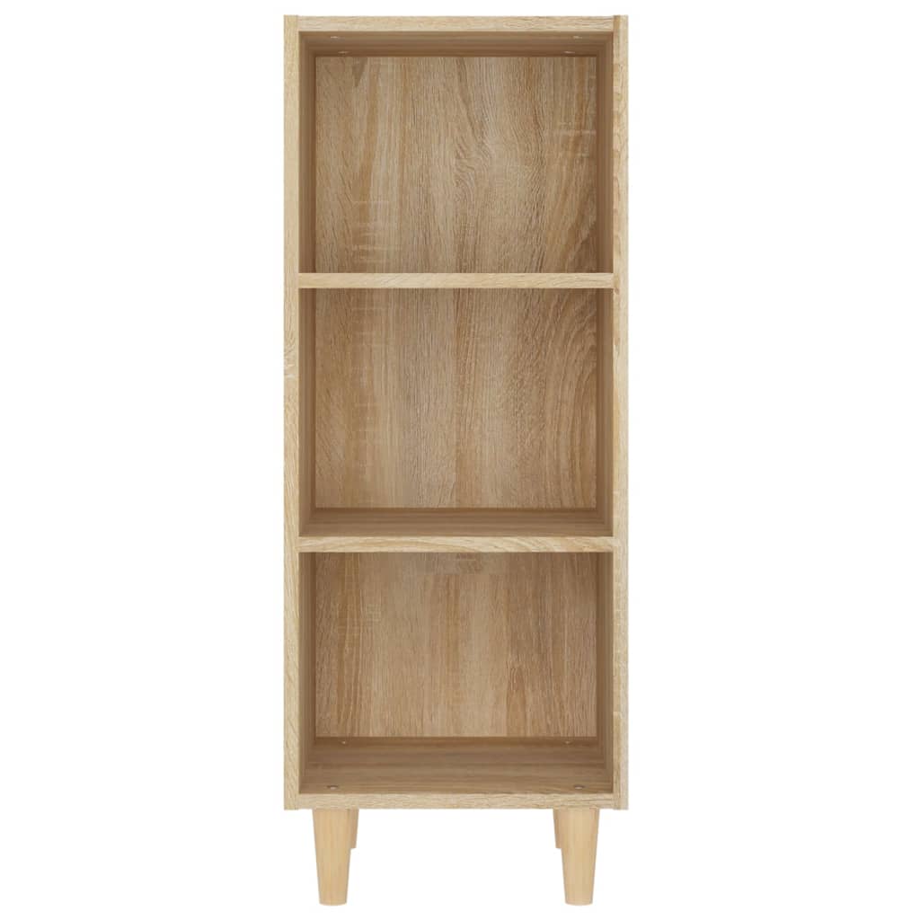 Berkfield Sideboard Sonoma Oak 34.5x32.5x90 cm Engineered Wood