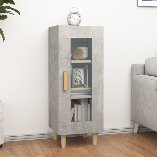 Berkfield Sideboard Concrete Grey 34.5x34x90 cm Engineered Wood