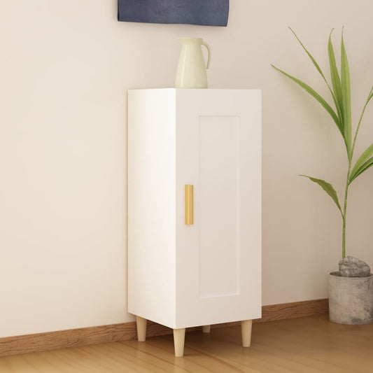 Berkfield Sideboard White 34.5x34x90 cm Engineered Wood