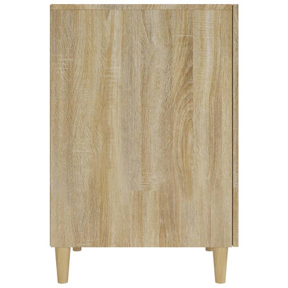 Berkfield Desk Sonoma Oak 140x50x75 cm Engineered Wood