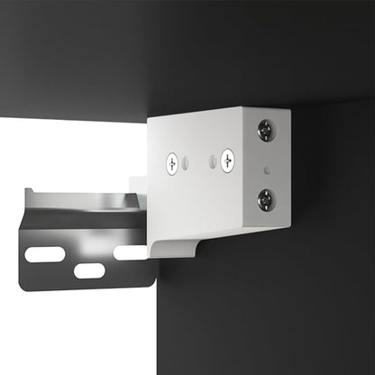 Berkfield Wall-mounted Bedside Cabinets 2 pcs Black 35x35x20 cm