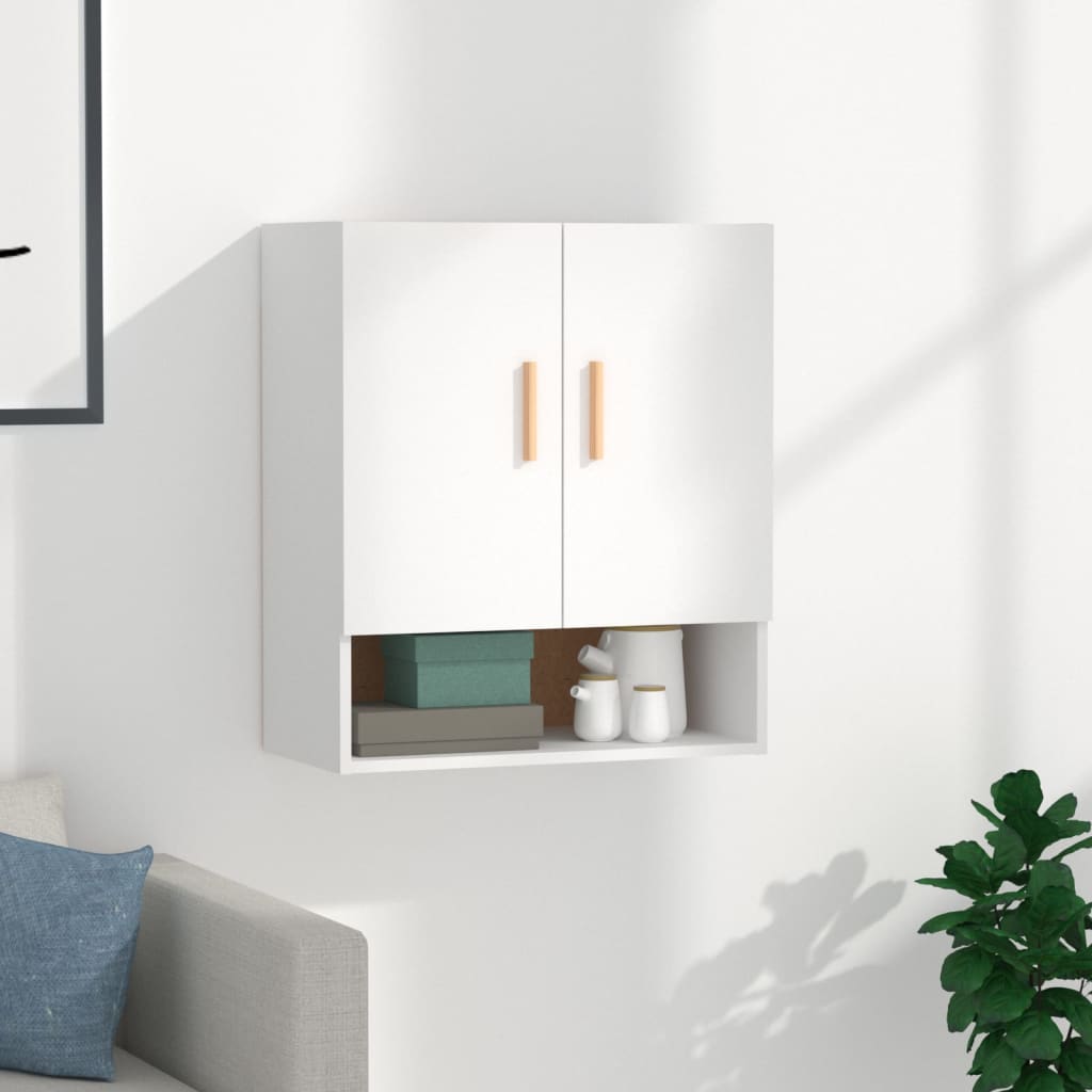 Berkfield Wall Cabinet White 60x31x70 cm Engineered Wood