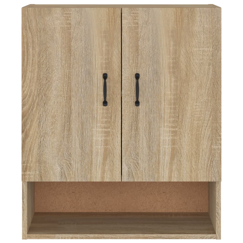 Berkfield Wall Cabinet Sonoma Oak 60x31x70 cm Engineered Wood