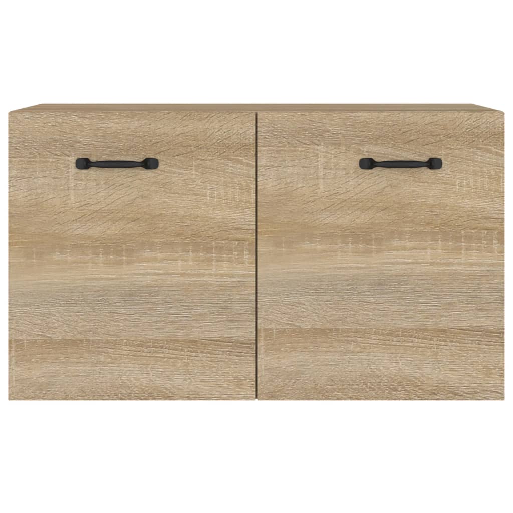 Berkfield Wall Cabinet Sonoma Oak 60x36.5x35 cm Engineered Wood