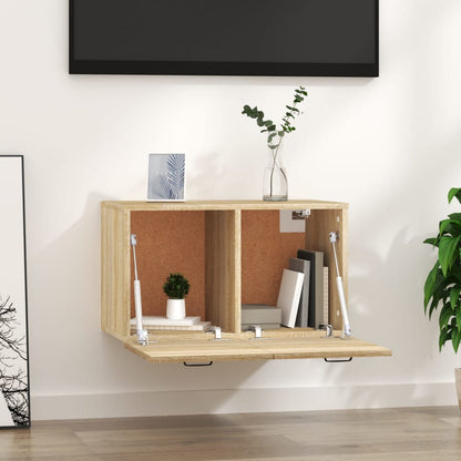 Berkfield Wall Cabinet Sonoma Oak 60x36.5x35 cm Engineered Wood
