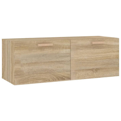 Berkfield Wall Cabinet Sonoma Oak 100x36.5x35 cm Engineered Wood