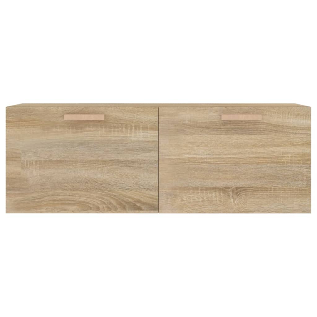 Berkfield Wall Cabinet Sonoma Oak 100x36.5x35 cm Engineered Wood