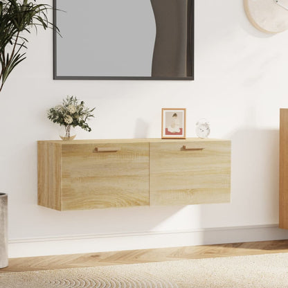 Berkfield Wall Cabinet Sonoma Oak 100x36.5x35 cm Engineered Wood