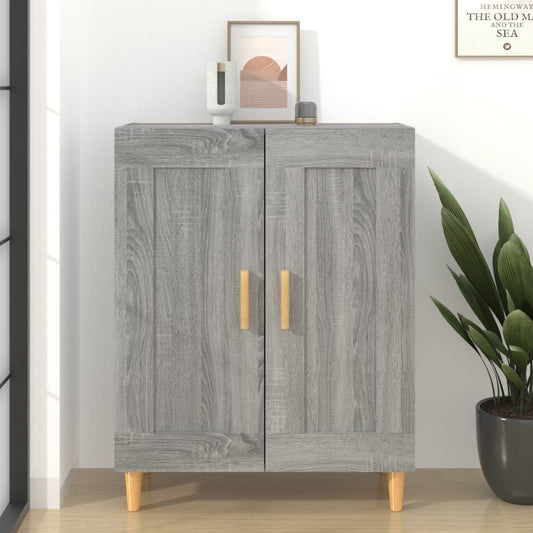 Berkfield Sideboard Grey Sonoma 69.5x34x90 cm Engineered Wood
