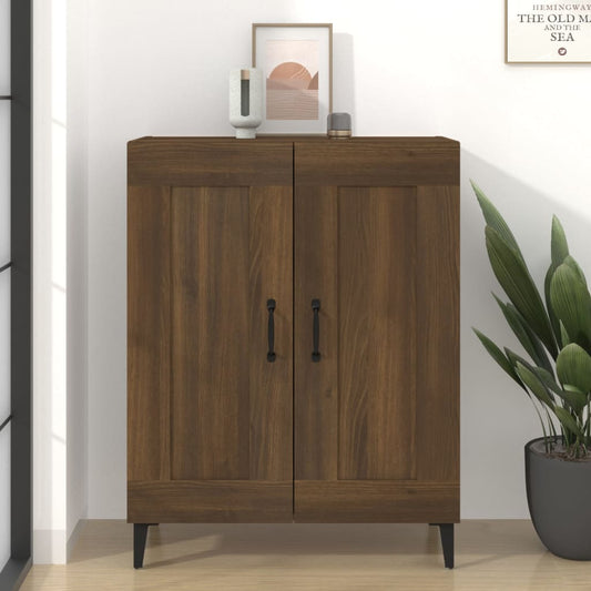 Berkfield Sideboard Brown Oak 69.5x34x90 cm Engineered Wood