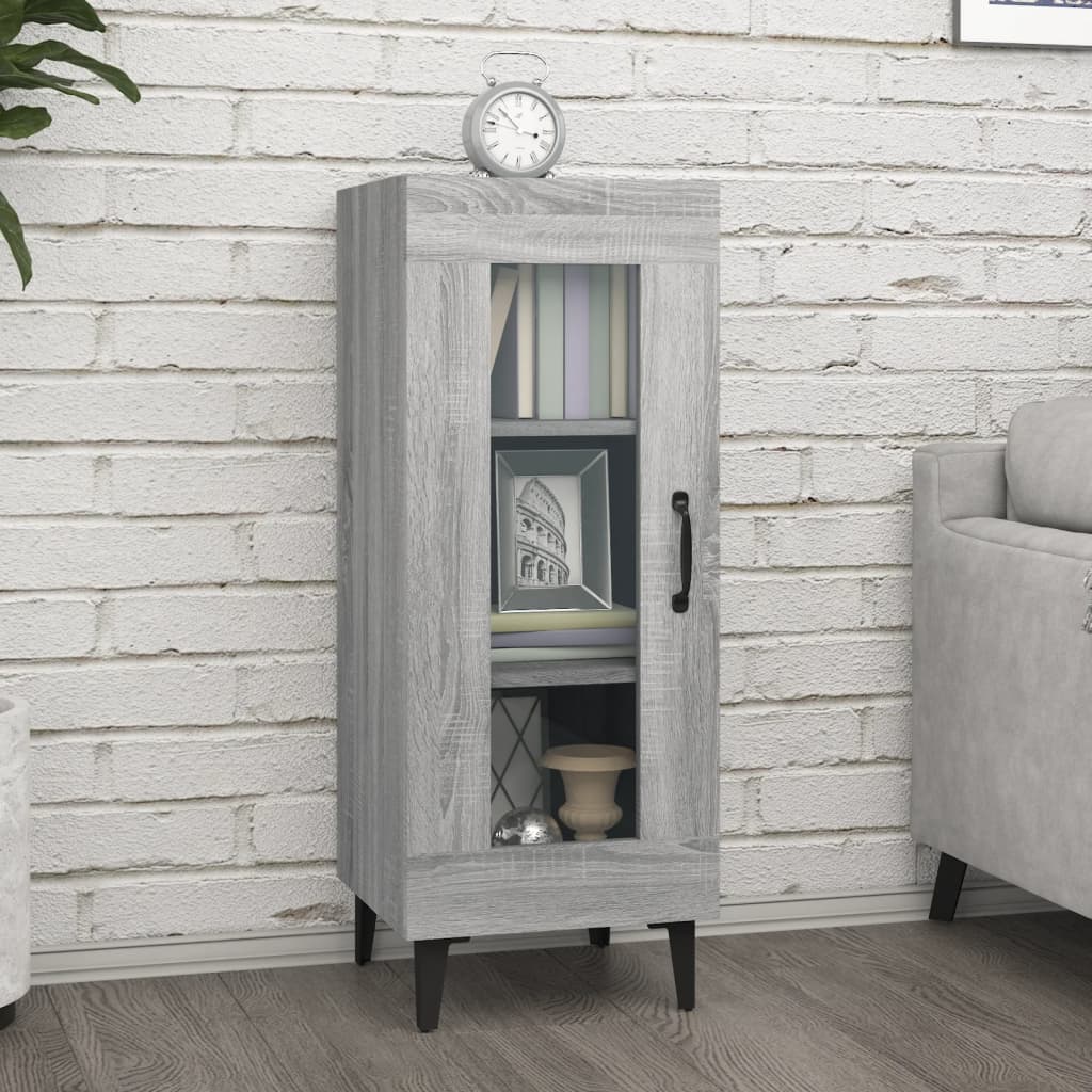 Berkfield Sideboard Grey Sonoma 34.5x34x90 cm Engineered Wood