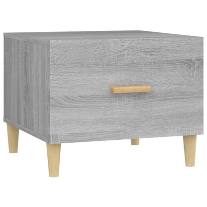 Berkfield Coffee Table Grey Sonoma 50x50x40 cm Engineered Wood