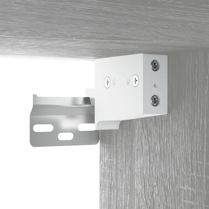 Berkfield Wall Cabinet Grey Sonoma 60x31x70 cm Engineered Wood
