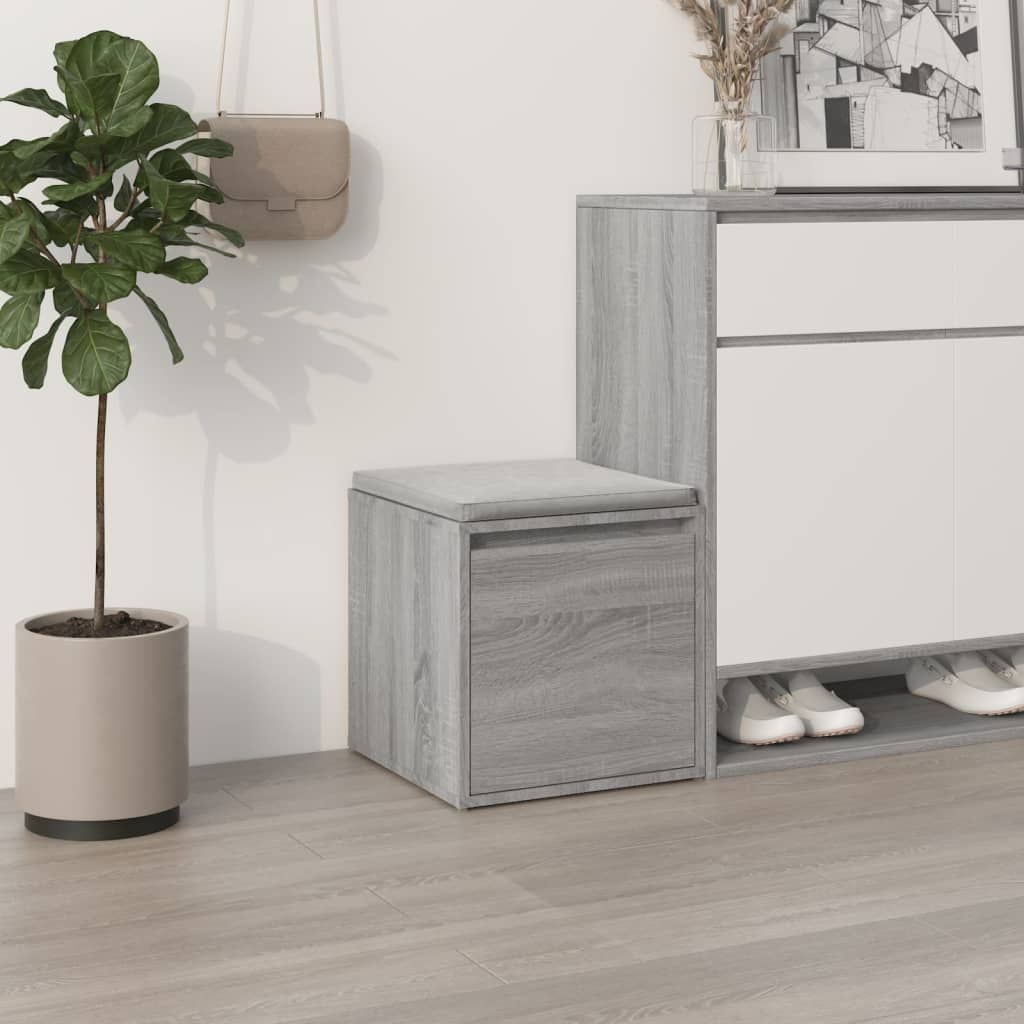 Berkfield Box Drawer Grey Sonoma 40.5x40x40 cm Engineered Wood