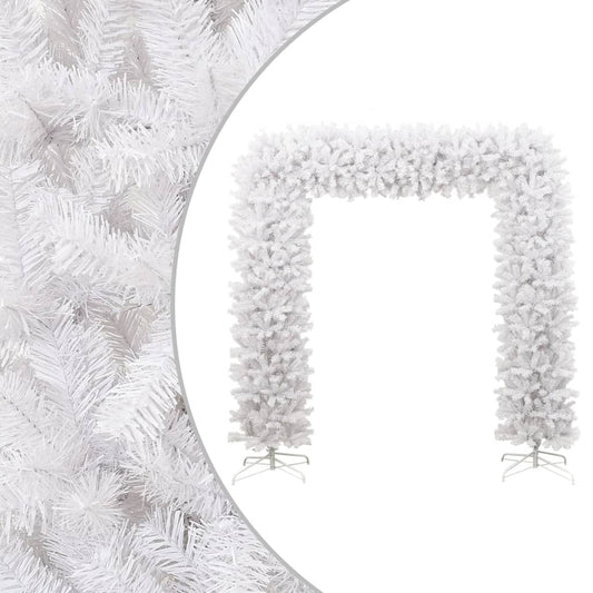 Berkfield Christmas Tree Arch White 240 cm