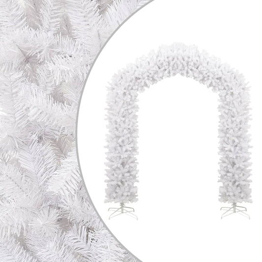 Berkfield Christmas Tree Arch White 270 cm