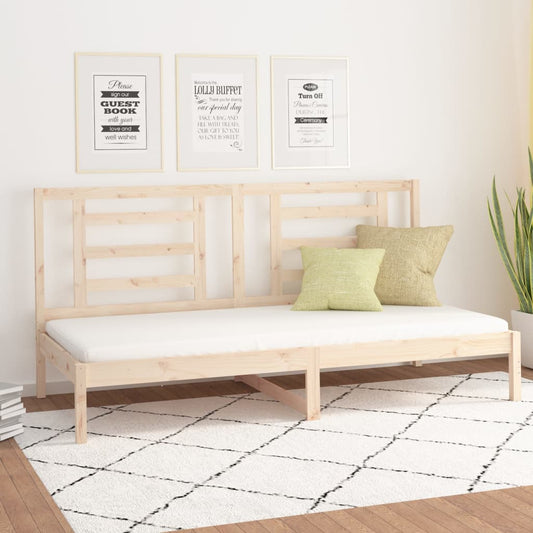 Berkfield Day Bed 80x200 cm Solid Wood Pine