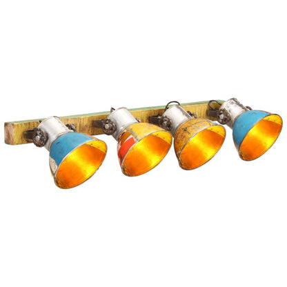 Berkfield Industrial Wall Lamp Multicolour 90x25 cm E27