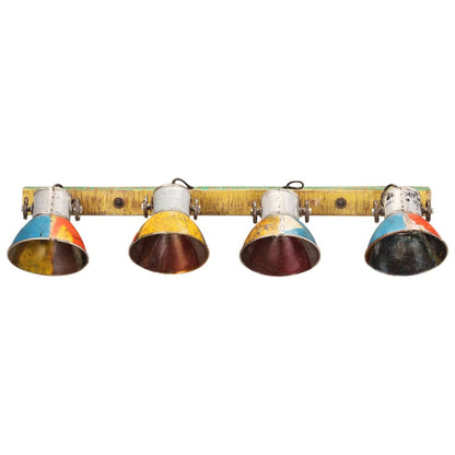 Berkfield Industrial Wall Lamp Multicolour 90x25 cm E27