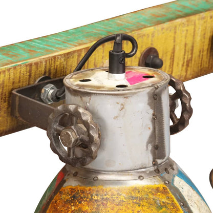 Berkfield Industrial Wall Lamp Multicolour 90x25 cm E27