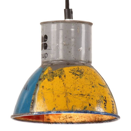 Berkfield Industrial Hanging Lamp 25 W Multicolour Round 17 cm E27
